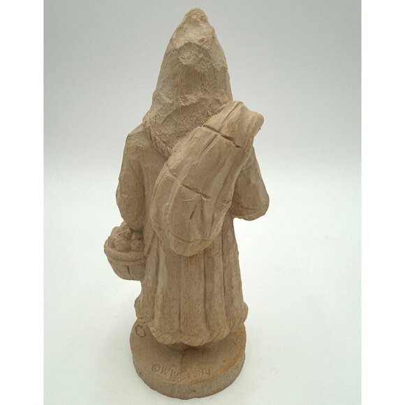 Vintage Wood World Inc 1989 Santa Old World Paintable Resin Figurines - Picture 4 of 11